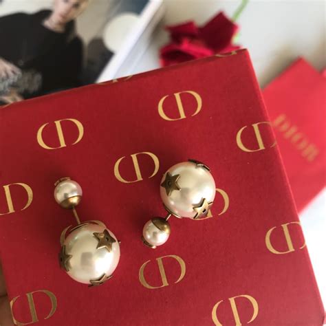 dior earrings fake|dior signature earrings.